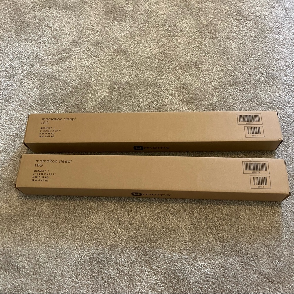 4moms mamaRoo Sleep Bassinet Legs x2 no feet/caps